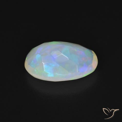 9,17 ctw natürlicher Mehrfarbig Opal, Oval, Transparent