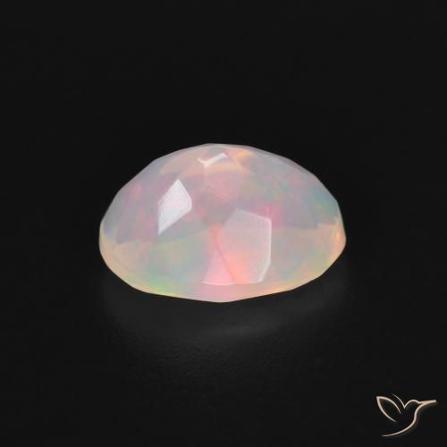 9,17 ctw natürlicher Mehrfarbig Opal, Oval, Transparent