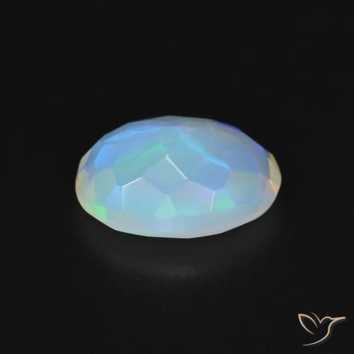 9,17 ctw natürlicher Mehrfarbig Opal, Oval, Transparent