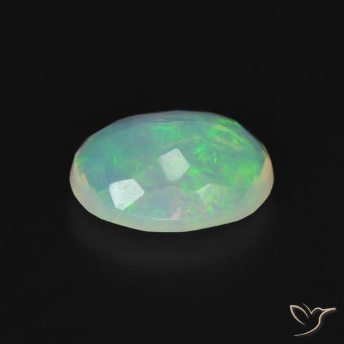 9,17 ctw natürlicher Mehrfarbig Opal, Oval, Transparent