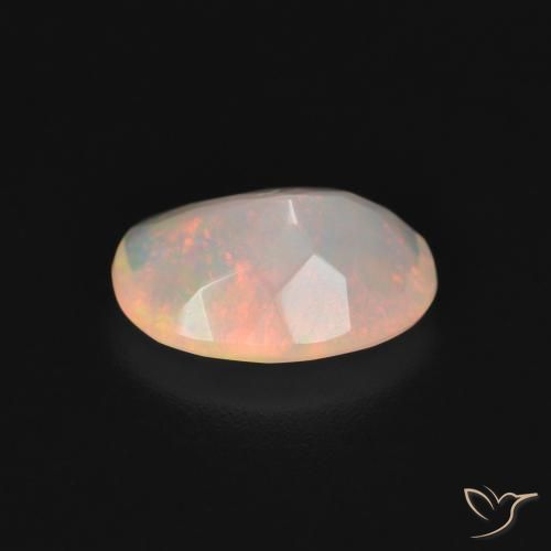 9,17 ctw natürlicher Mehrfarbig Opal, Oval, Transparent