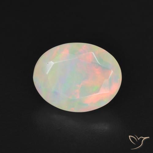 9,17 ctw natürlicher Mehrfarbig Opal, Oval, Lichtdurchlässig
