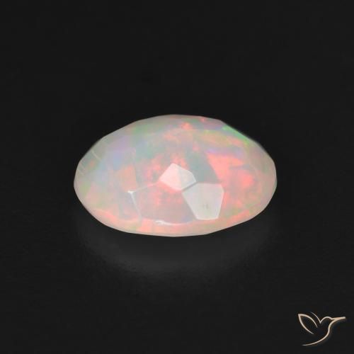 9,17 ctw natürlicher Mehrfarbig Opal, Oval, Lichtdurchlässig
