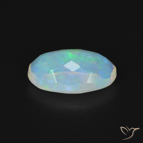 9,17 ctw natürlicher Mehrfarbig Opal, Oval, Transparent