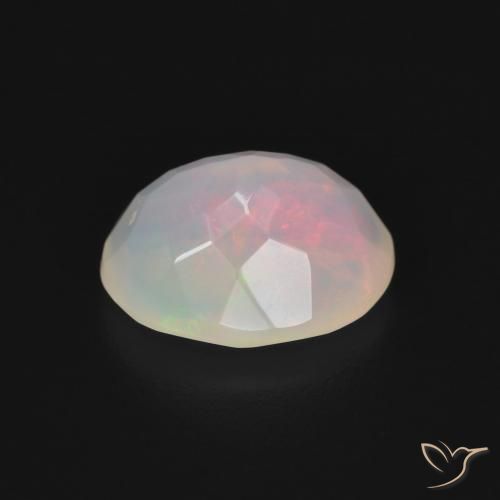 9,17 ctw natürlicher Mehrfarbig Opal, Oval, Transparent