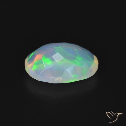 9,17 ctw natürlicher Mehrfarbig Opal, Oval, Transparent