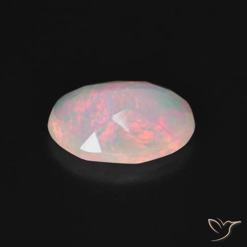 9,17 ctw natürlicher Mehrfarbig Opal, Oval, Lichtdurchlässig