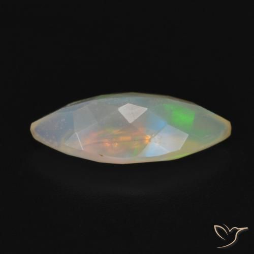 9,17 ctw natürlicher Mehrfarbiges Weiß Opal, Marquise, Transparent