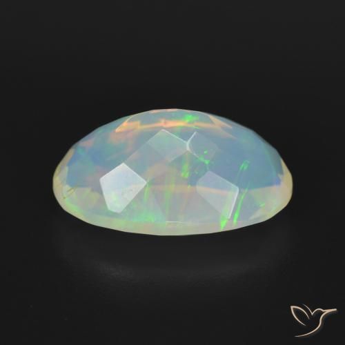 9,17 ctw natürlicher Mehrfarbig Opal, Oval, Transparent