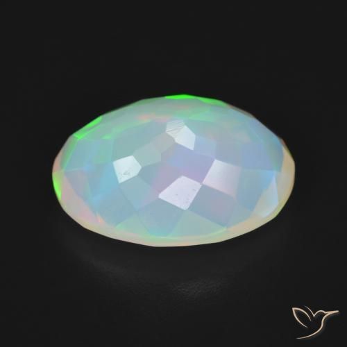 9,17 ctw natürlicher Mehrfarbig Opal, Oval, Transparent