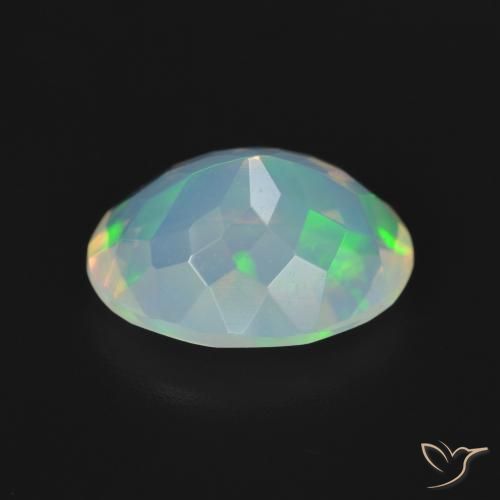 9,17 ctw natürlicher Mehrfarbig Opal, Oval, Transparent