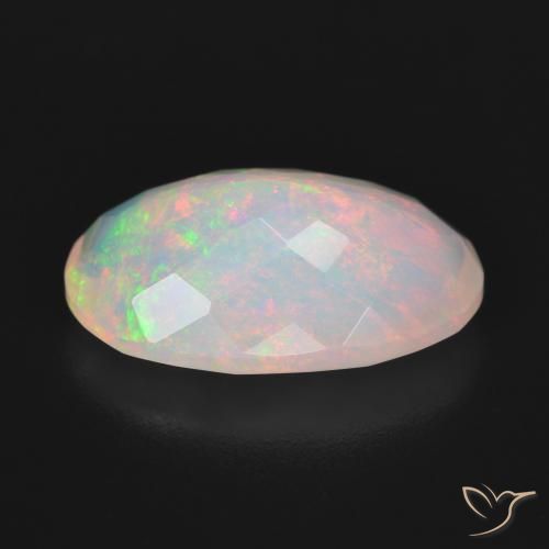 9,17 ctw natürlicher Mehrfarbig Opal, Oval, Transparent