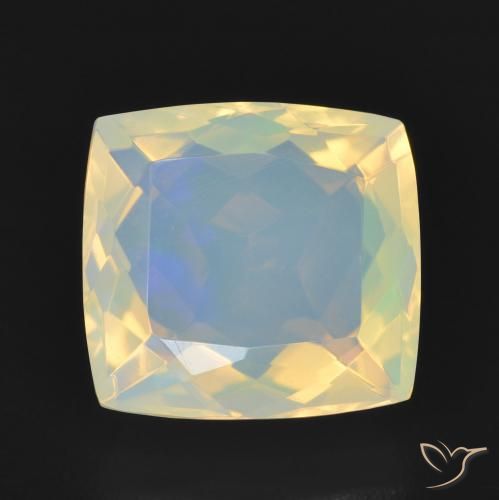 2.53ct Natürlicher Mehrfarbig Opal, Kissen, Transparent