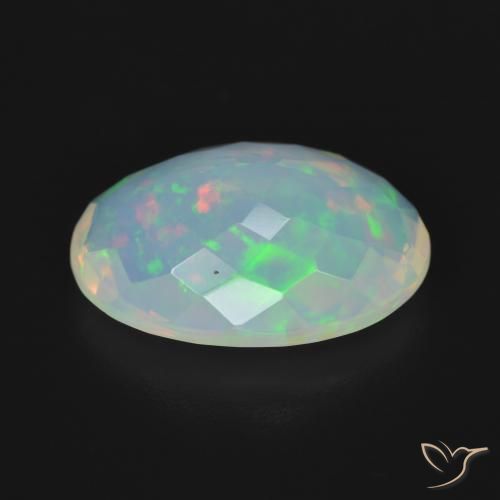 9,17 ctw natürlicher Mehrfarbig Opal, Oval, Transparent