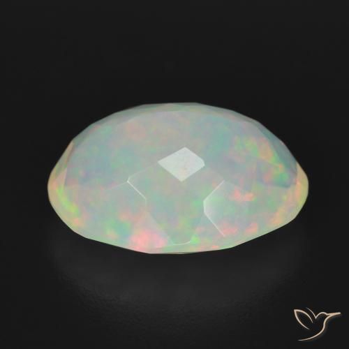 9,17 ctw natürlicher Mehrfarbig Opal, Oval, Transparent