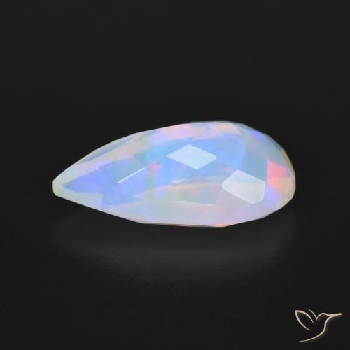 9,17 ctw natürlicher Mehrfarbig Opal, Birnenform, Transparent