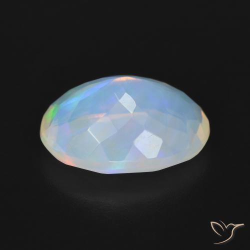 9,17 ctw natürlicher Mehrfarbig Opal, Oval, Transparent