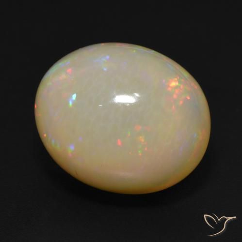 9,17 ctw natürlicher Mehrfarbig Opal, Oval, Lichtundurchlässig