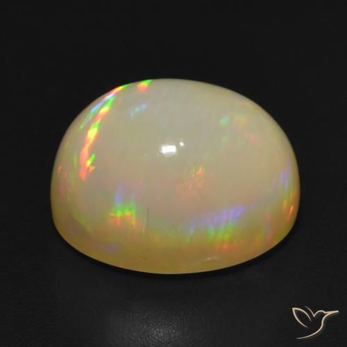 9,17 ctw natürlicher Mehrfarbig Opal, Oval, Lichtundurchlässig
