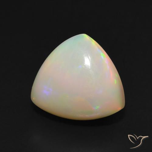 9,17 ctw natürlicher Mehrfarbig Opal, Trillion, Lichtdurchlässig