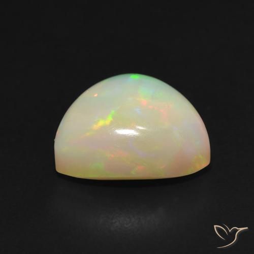 9,17 ctw natürlicher Mehrfarbig Opal, Trillion, Lichtdurchlässig