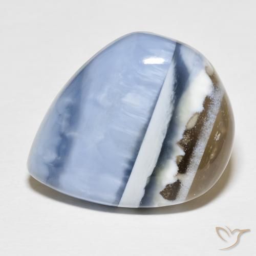 20.09ct Natürlicher Mehrfarbig Opal, Birnenform, Lichtundurchlässig