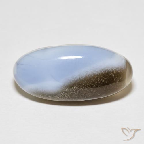 22.31ct Natürlicher Mehrfarbig Opal, Oval, Lichtundurchlässig
