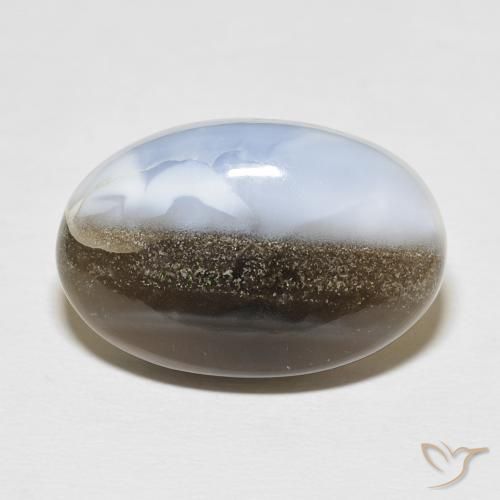 19.05ct Natürlicher Mehrfarbig Opal, Oval, Lichtundurchlässig