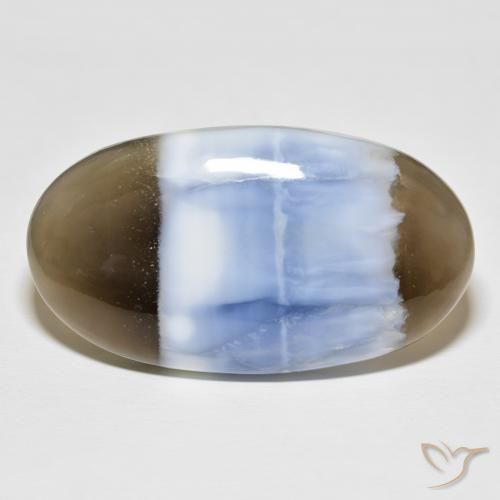 62.29ct Natürlicher Mehrfarbig Opal, Oval, Lichtundurchlässig