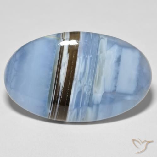 35.47ct Natürlicher Mehrfarbig Opal, Oval, Lichtundurchlässig
