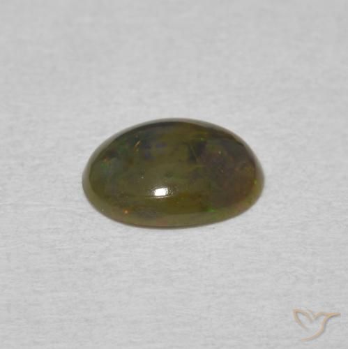 9,17 ctw natürlicher Mehrfarbig Opal, Oval, Lichtundurchlässig