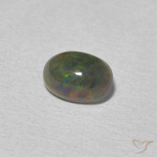 9,17 ctw natürlicher Mehrfarbig Opal, Oval, Lichtundurchlässig