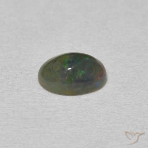 9,17 ctw natürlicher Mehrfarbig Opal, Oval, Lichtundurchlässig