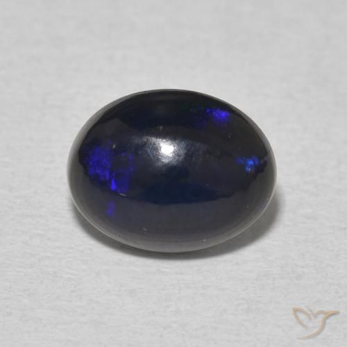 1.16ct Natürlicher Mehrfarbig Opal, Oval, Lichtundurchlässig