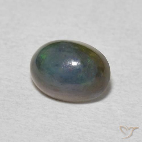 9,17 ctw natürlicher Mehrfarbig Opal, Oval, Lichtundurchlässig