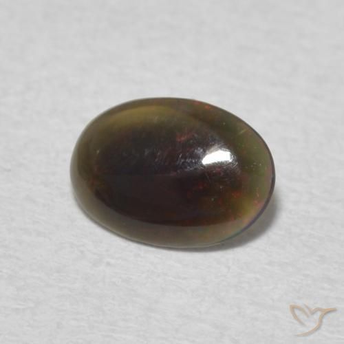 9,17 ctw natürlicher Mehrfarbig Opal, Oval, Lichtundurchlässig