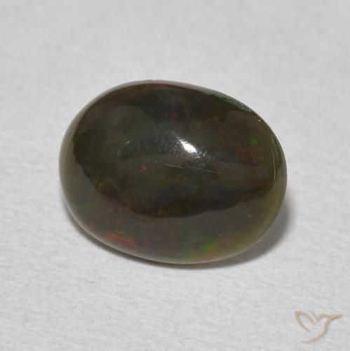 9,17 ctw natürlicher Mehrfarbig Opal, Oval, Lichtundurchlässig