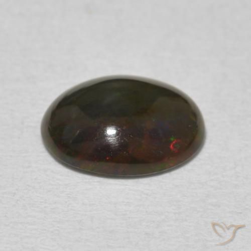 9,17 ctw natürlicher Mehrfarbig Opal, Oval, Lichtundurchlässig