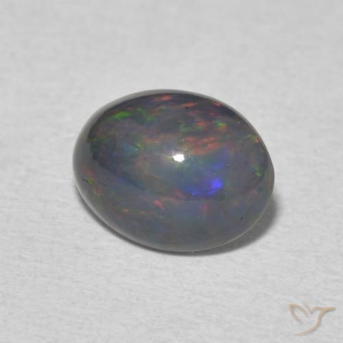 9,17 ctw natürlicher Mehrfarbig Opal, Oval, Lichtundurchlässig