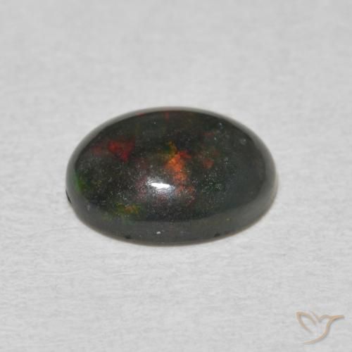 9,17 ctw natürlicher Mehrfarbig Opal, Oval, Lichtundurchlässig
