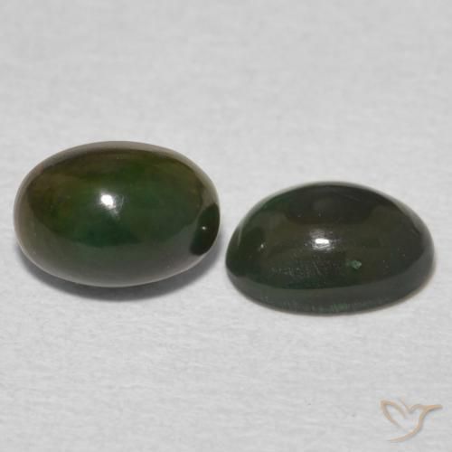 1.05 ct natürliche Mehrfarbig Opal-Edelsteine, Oval, Lichtundurchlässig