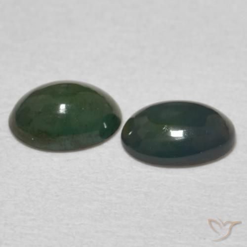 0.89 ct natürliche Mehrfarbig Opal-Edelsteine, Oval, Lichtundurchlässig