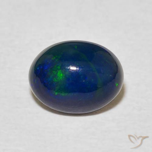 1.10ct Natürlicher Mehrfarbig Opal, Oval, Lichtundurchlässig