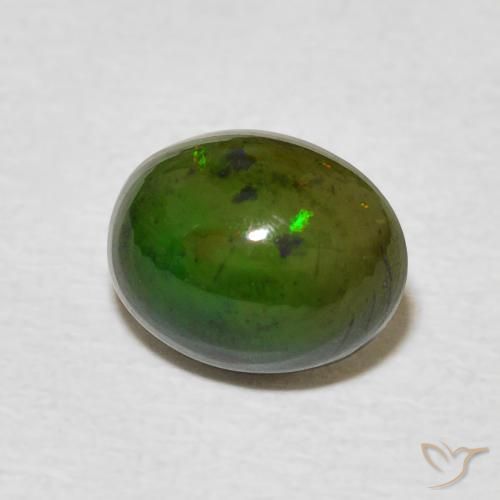 9,17 ctw natürlicher Mehrfarbig Opal, Oval, Lichtundurchlässig