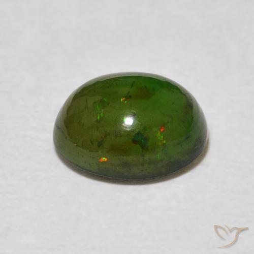 9,17 ctw natürlicher Mehrfarbig Opal, Oval, Lichtundurchlässig