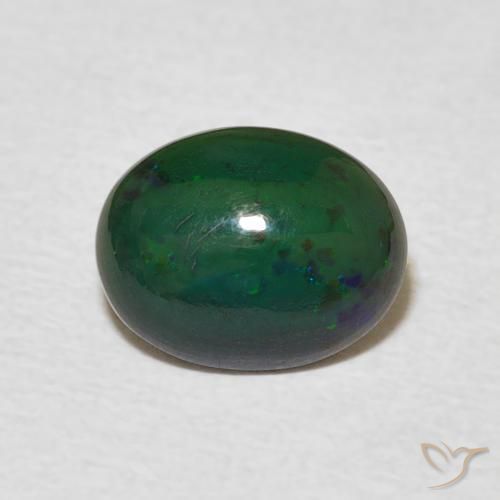 1.01ct Natürlicher Mehrfarbig Opal, Oval, Lichtundurchlässig