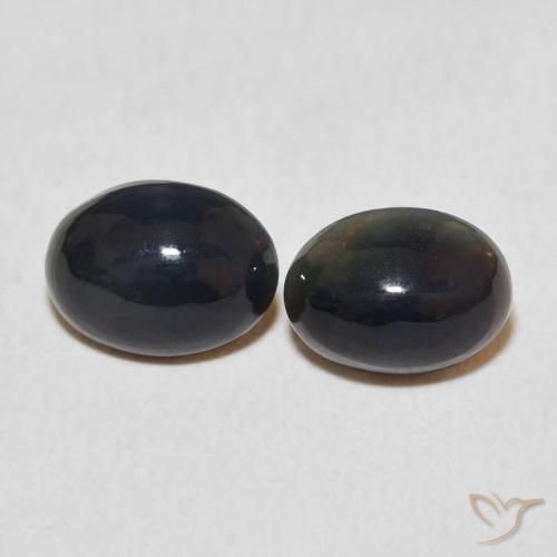 1.47ctw Natürlicher Mehrfarbig Opal, Oval, Lichtundurchlässig