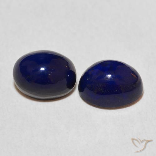 2.09 ct natürliche Mehrfarbig Opal-Edelsteine, Oval, Lichtundurchlässig
