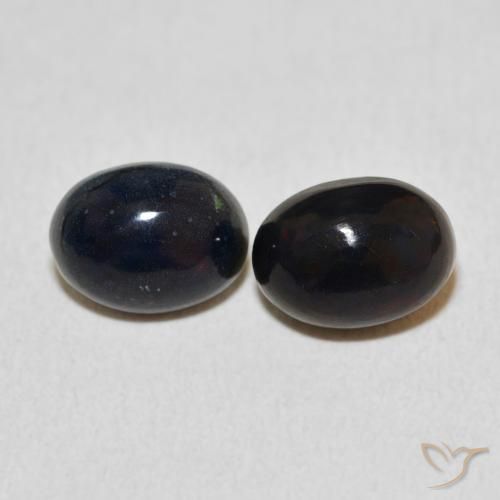 1.65ctw Natürlicher Mehrfarbig Opal, Oval, Lichtundurchlässig