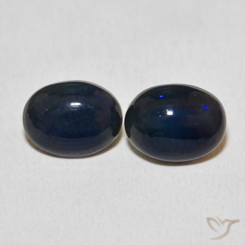 1.92ctw Natürlicher Mehrfarbig Opal, Oval, Lichtundurchlässig